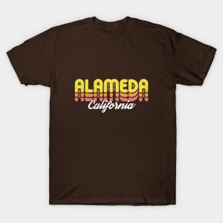 Retro Alameda California T-Shirt